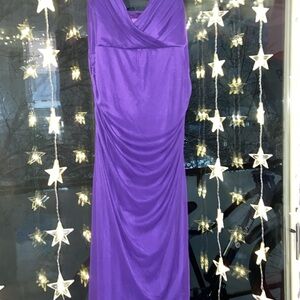 Elegant Purple Women's Dress
